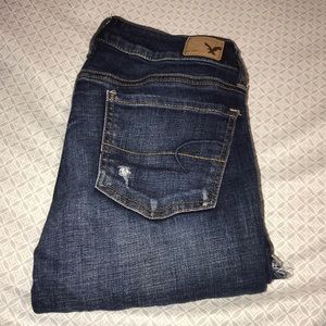 American Eagle skinny Distressed Jeans